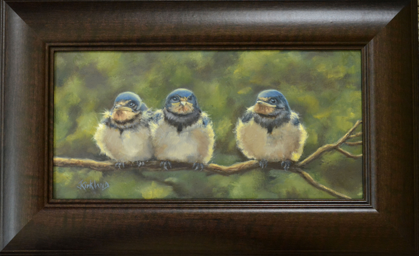 In Quiet Company 8x16 $550 at Hunter Wolff Gallery